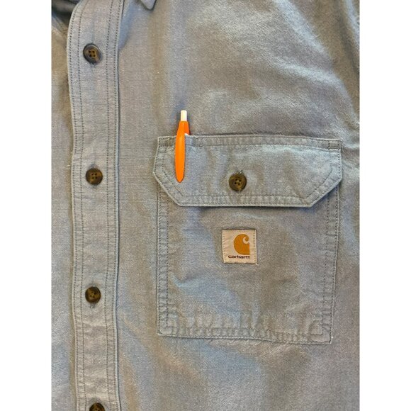 Carhartt Loose Fit Short Sleeve Button Down Shirt - Picture 7 of 8